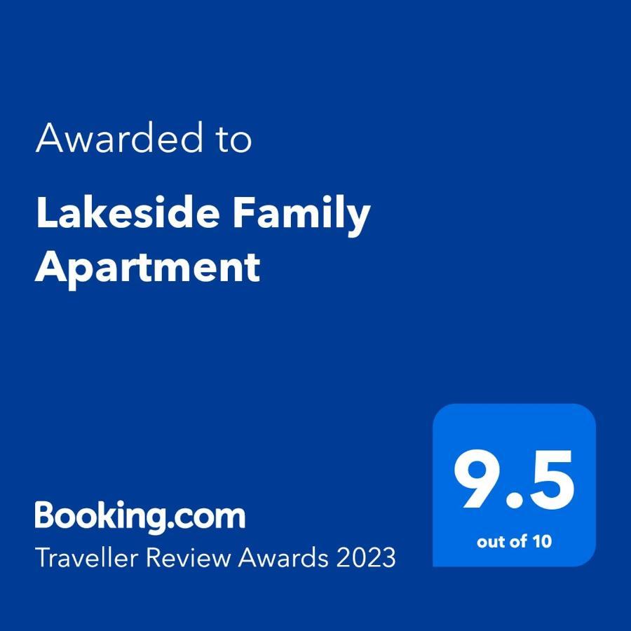 שיופוק Lakeside Family Apartment מראה חיצוני תמונה